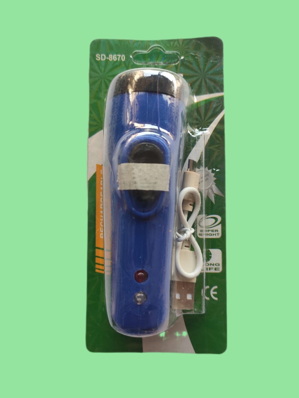 RECHARGEBLE torch light Model-SD-8670