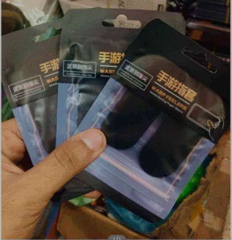Gaming Gloves Pubg Finger Black